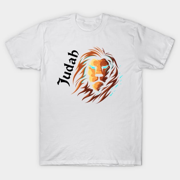 Lion of Judah T-Shirt by Look Up Creations